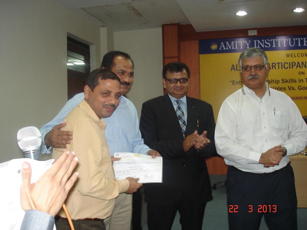 Rajiv Bajaj At Amity University Noida, Deptt of Tourism & Hospitality